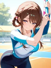 ラジオ体操·夏の朝のはじまり の投稿作品