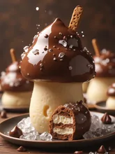 キノコチョコアイス