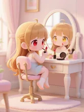 かわいいの れんしゅうちゅう(5枚)