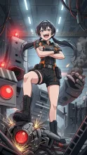 D 　ギャハハハハハッ！くたばれ！ポンコツ！