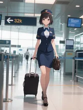 CA…スチュワーデス