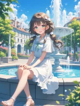 ヘアアレンジの稚奈。