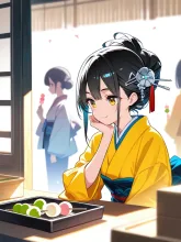 団子…食べる？¯⌣̈⃝⌣̈⃝⌣̈⃝‎¯