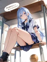 人形の女子高生