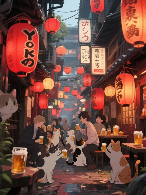 酔猫横丁