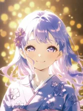 竜胆の擬人化·秋の野の青 の投稿作品