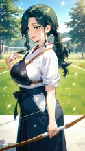 弓道部の彼女·凛と引き絞る、一瞬の美 の投稿作品