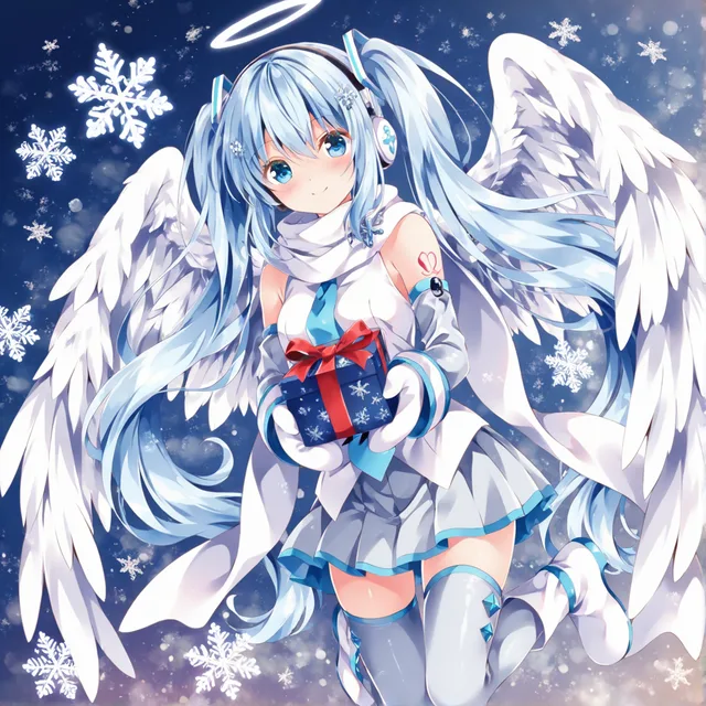 雪ミクちゃん