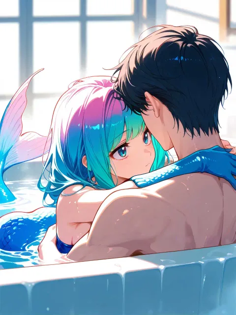 人魚がお湯OKなのかは知らないです