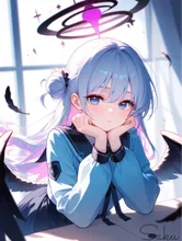 堕天使 — 咲さんのAIイラスト