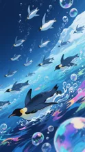 画像生成チャレンジ·ペンギン の投稿作品