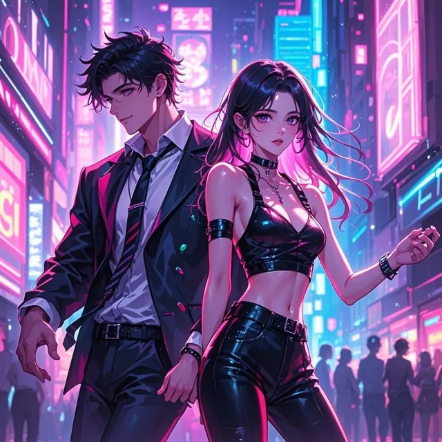 路上でダンス・ダンス・ダンス〜AI生成〜