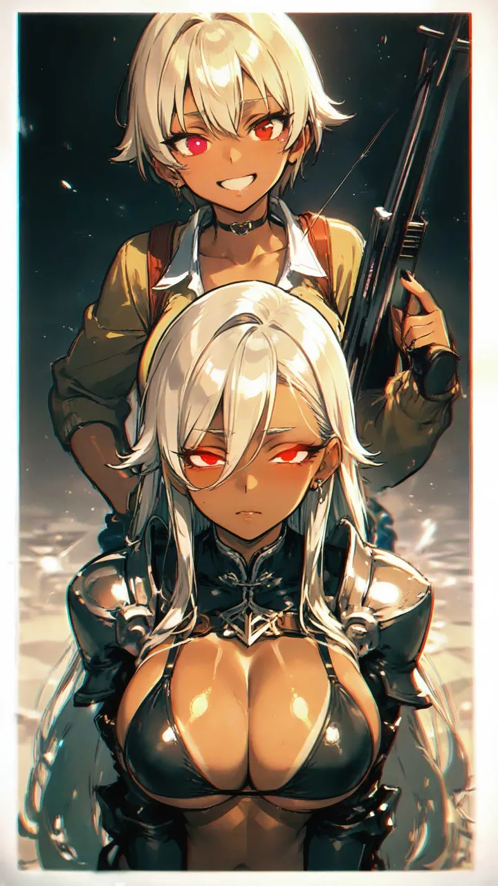 「行くよ姉さん」「了解〜」 — ドーモ、○○○○ですさんのAIイラスト