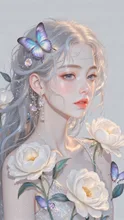 蝶 — おまえさんのAIイラスト