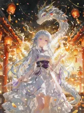 龍踊を見上げる·長崎くんちの夜に の投稿作品