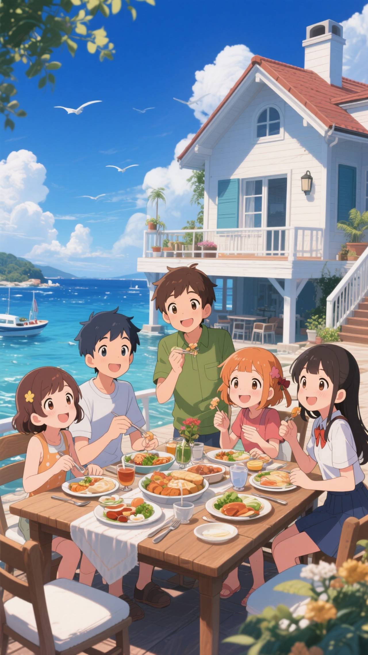 サマーバケーション — すみれさんのAIイラスト