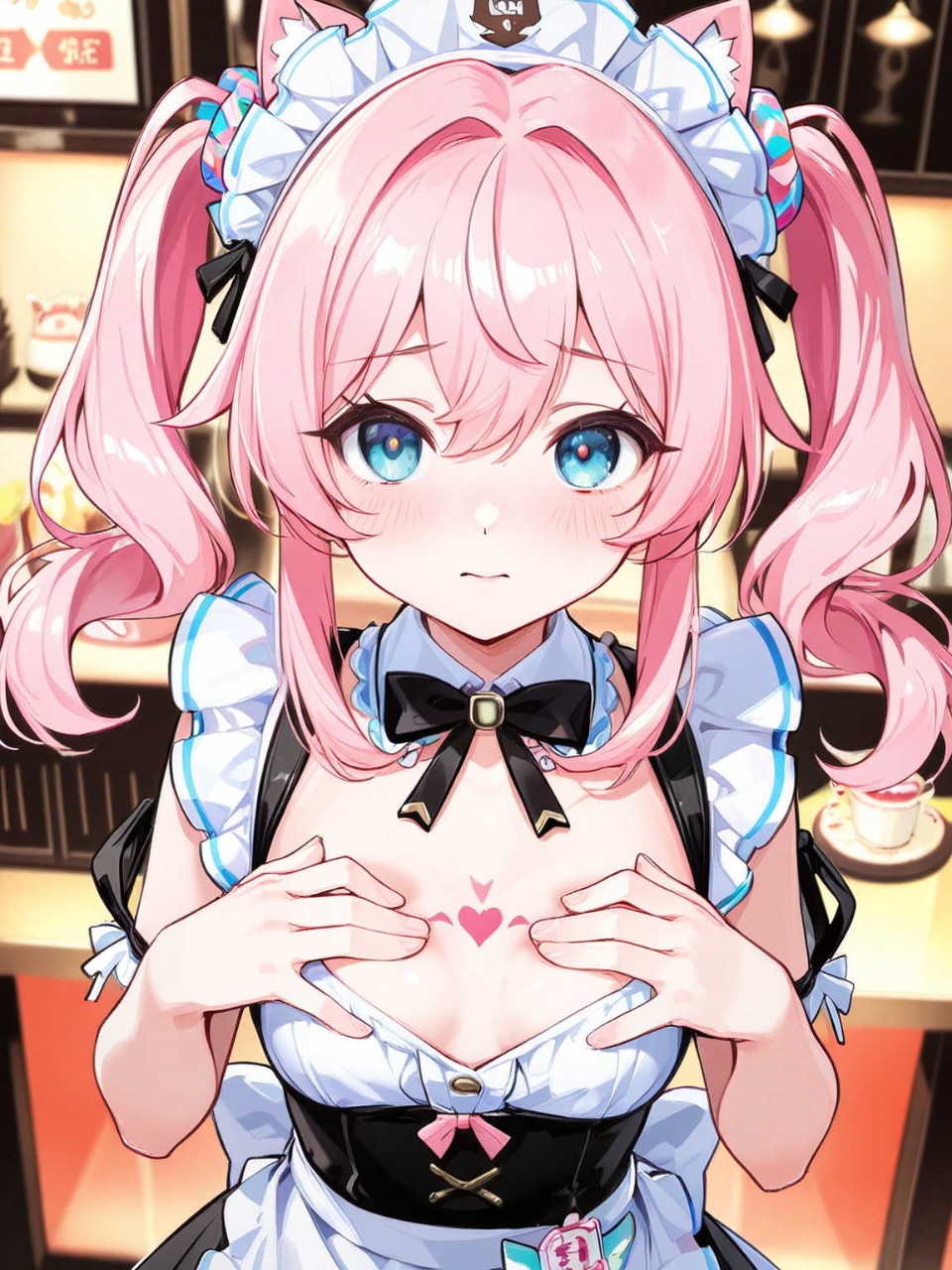 可愛い美少女メイドさんよ♡❣️💖💫 — cocoaさんのAIイラスト