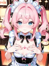 可愛い美少女メイドさんよ♡❣️💖💫 — cocoaさんのAIイラスト