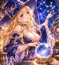星読みの魔女·運命を占う夜 の投稿作品