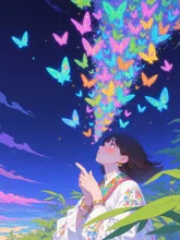 画像生成チャレンジ·蝶々 の投稿作品