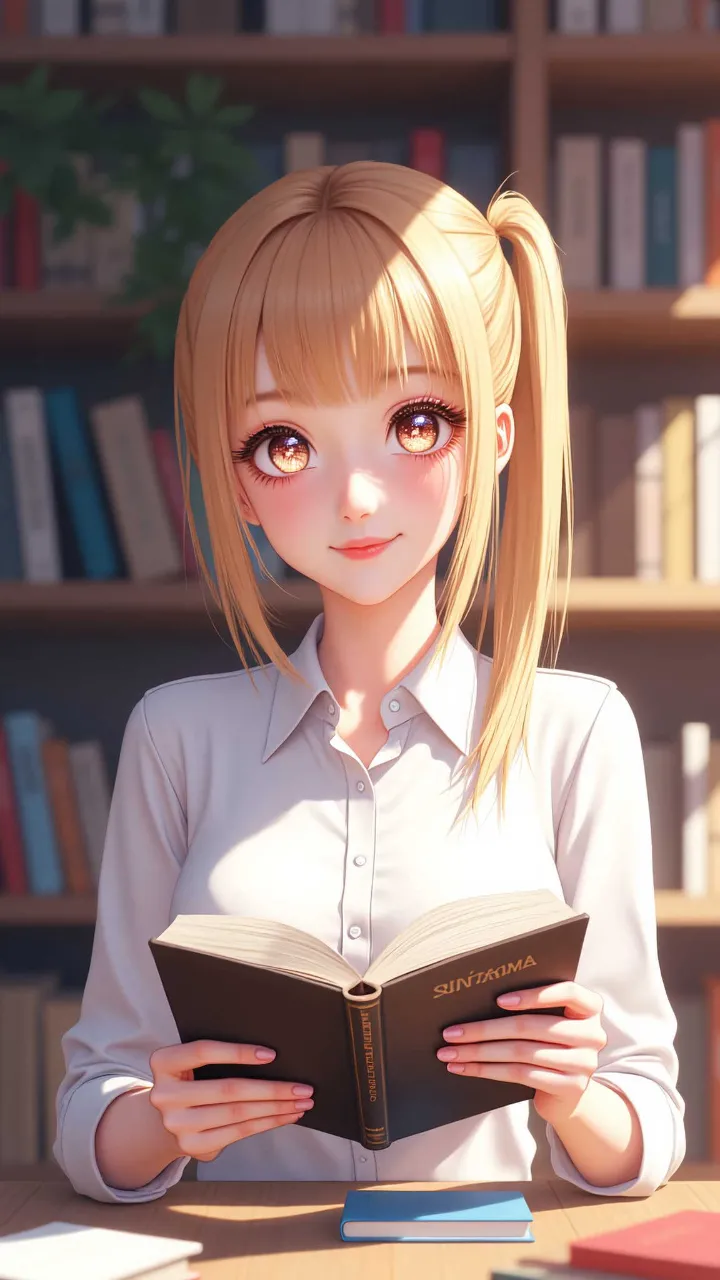 優しい微笑み
