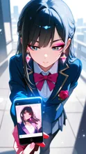 黒髪は制服よね — ゆゆさんのAIイラスト