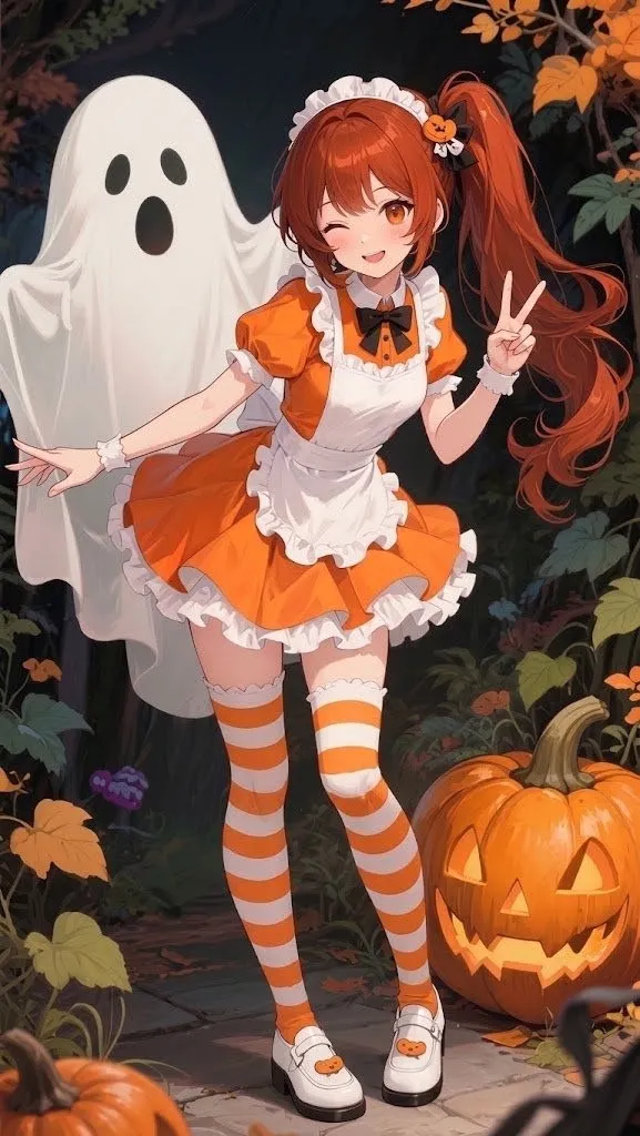 Sweety Ghost 復刻版その3｜AIイラスト無料生成 - SUPPART