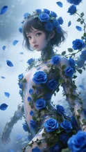 blue rose