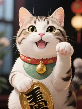 リアル招き猫