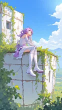 古戦場跡地⚔️ — しどれみ（士土零未）さんのAIイラスト