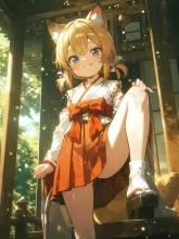 巫女 vs シスター·和か洋か の投稿作品