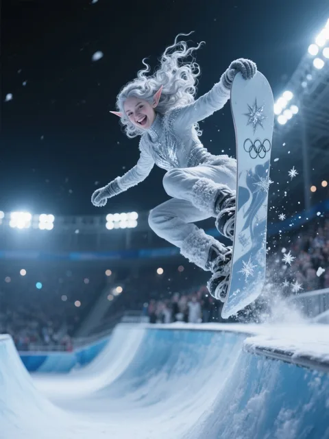 Elf Olympic 2026 🥰🥰