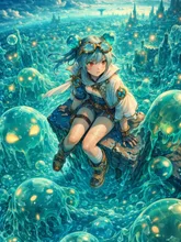 スライムの街の調査記録 — スライムイラストのAIイラスト｜SUPPART