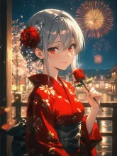 浴衣姿