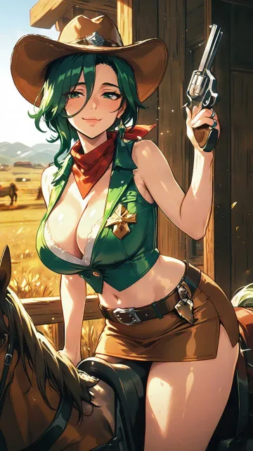 貴女は清楚な魅力を持つお母さんです - カウガール