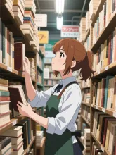 古本屋でアルバイト📕