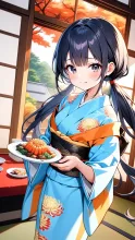 D　彩り秋めく