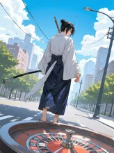 サウスサイド侍なんてどお? — pohさんのAIイラスト