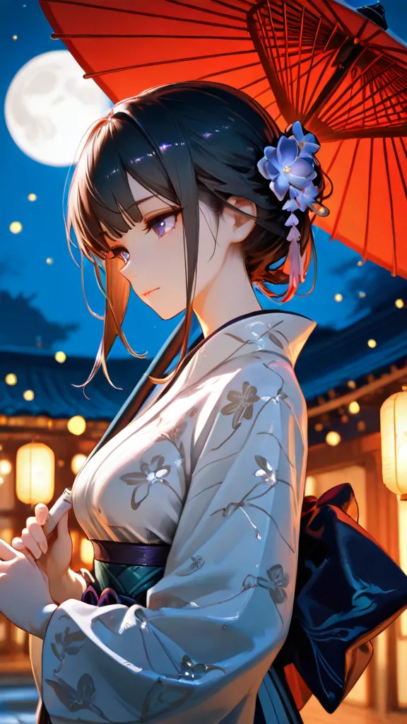 和傘の君