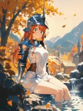 兜を脱ぐ·戦のあとの素顔 の投稿作品