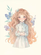 ちっちゃな子 — V豚さんのAIイラスト