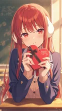 控えめ女子からのチョコ