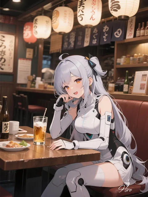 アンドロイドも酔うんだ