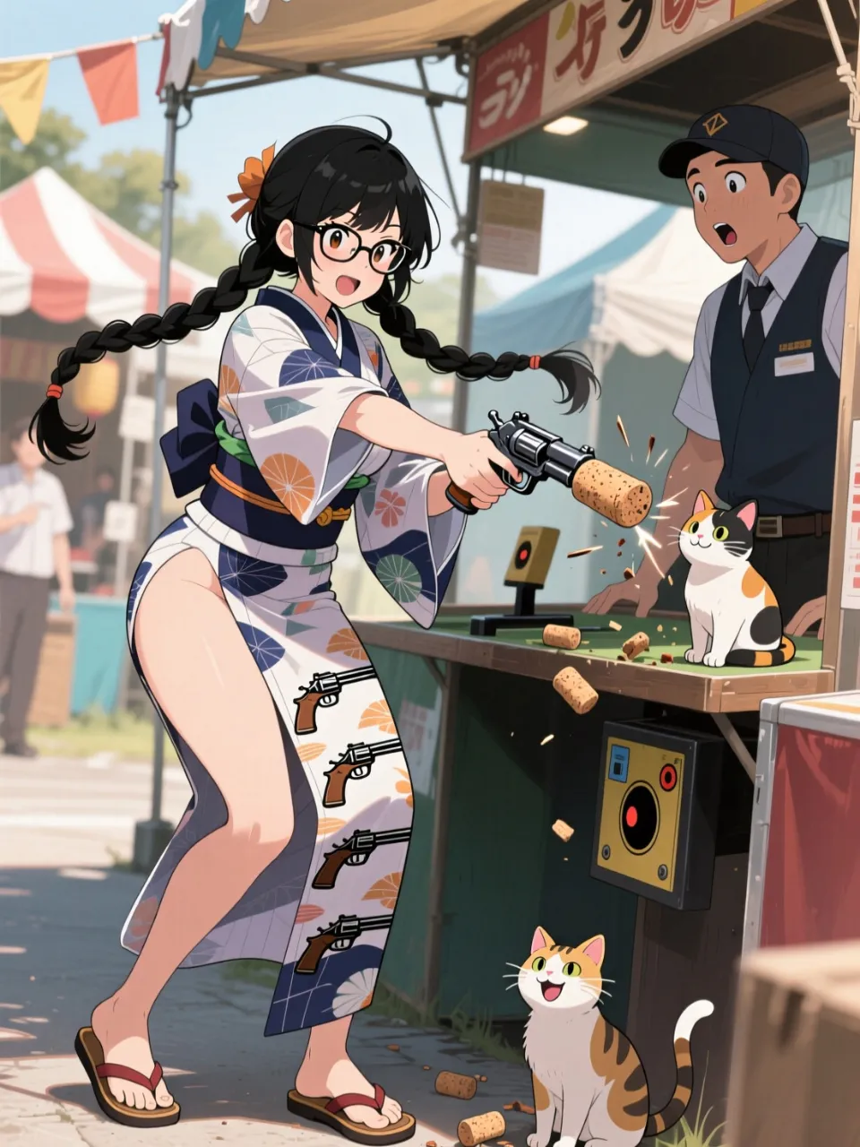 「穂蔵　灯子(ほのぐら　とうこ)」の射的場？