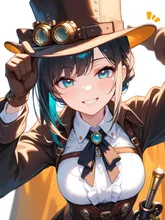 可愛い怪盗2 — 杖イラストのAIイラスト|SUPPART