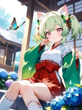 やっと雨が上がったねっ！