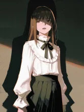 長髪の男子 — 舞鴉さんのAIイラスト