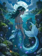 海賊 vs 人魚·夜の海で会うなら の投稿作品