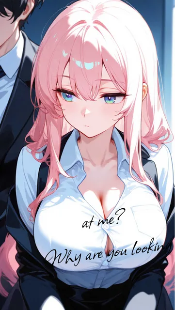 「Why are you looking at me?」