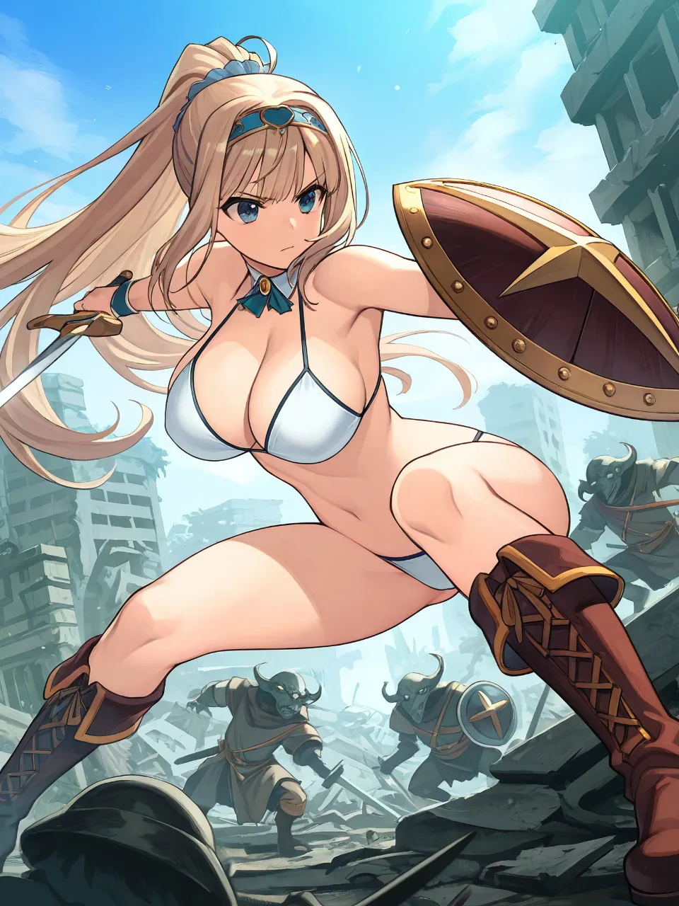 かかってきなさい！